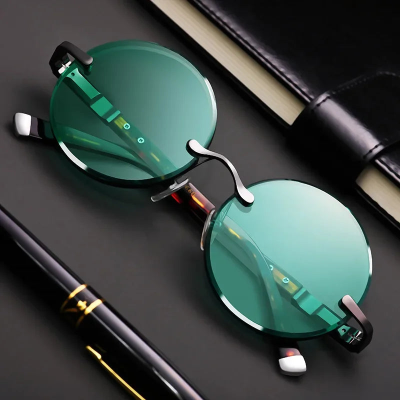 Moss round sunglasses
