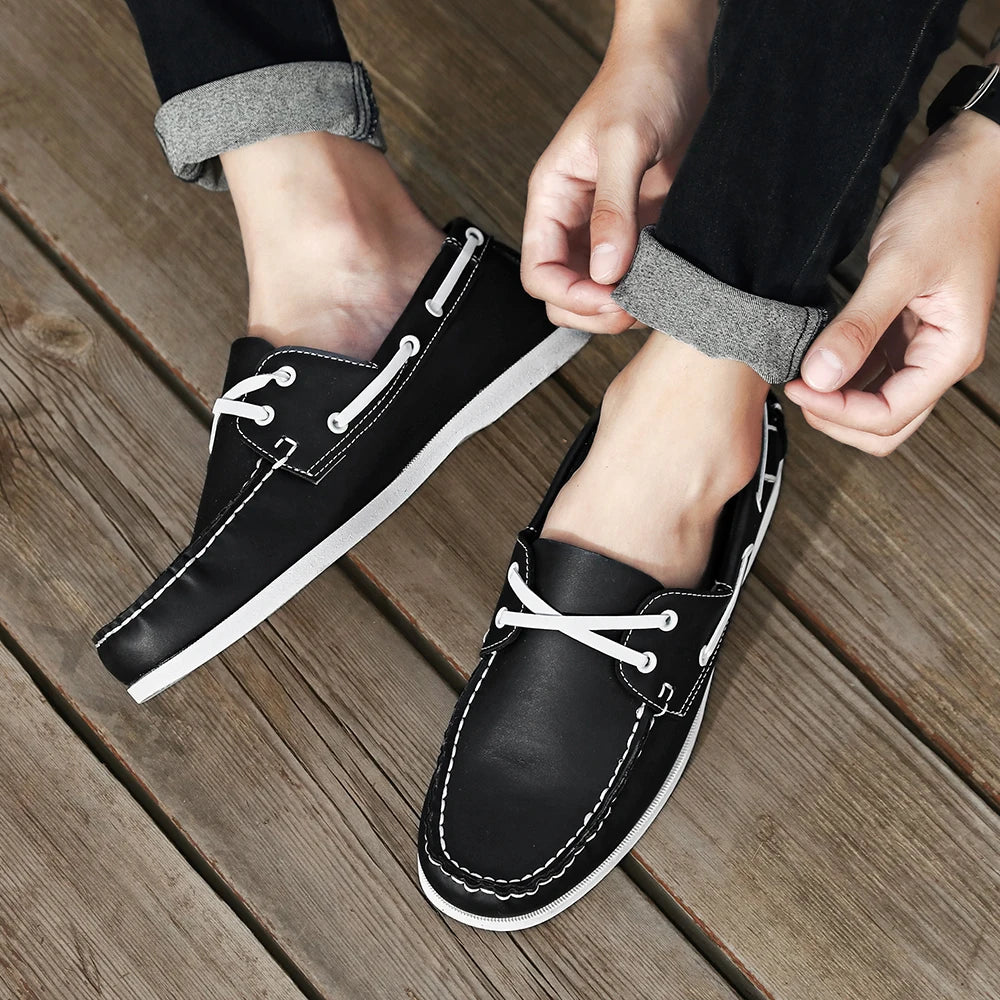 Caspian boat shoe